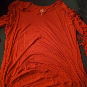 (NWT) Red Shirt from torrid, size 4